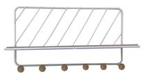 Sieninė lentyna Domoletti, balta sp./medžio sp., 30 cm x 12 cm x 30 cm