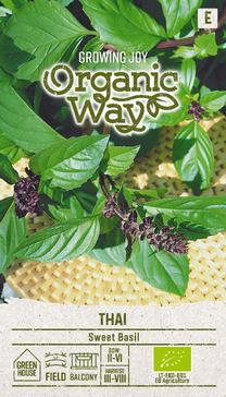 Sėklos Organic Way kvapnusis bazilikas Thai, 0.5 g