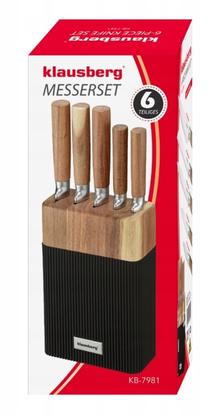Kööginugade komplekt Klausberg KB-7981, 6 tk