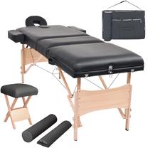 Массажный стол VLX 3-Zone Folding Massage Table & Stool 110157, 221 см, 4 шт.
