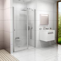 Dušo sienelė Ravak Chrome CSD2-120, 120 cm x 195 cm x 120 cm, skaidri sp./grūdintas