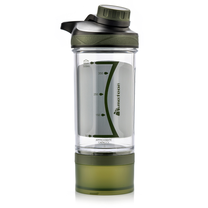 Ūdens pudele Meteor 74633, zaļa krās., plastmasa, 0.5 l