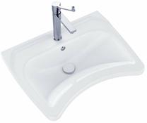 Vonios praustuvas Ravak Safe, keramika, 60.3 cm x 49 cm x 20 cm, balta sp.