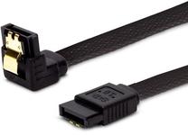 Провод Elmak Savio Sata III Cable GAK-08 SATA 3, SATA 3, 0.5 м, черный цв.