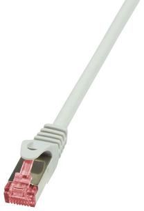 Laidas Logilink CAT 6 S/FTP RJ-45 8P8C, RJ-45 8P8C, 3 m, pilka sp.
