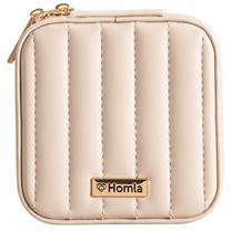 Шкатулка для украшений Homla Rinas 752810, 10.5 см, бежевый цв.