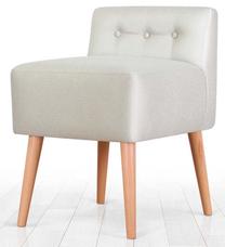 Pufas Hanah Home Moouv 9103, kreminė sp., 43 cm x 43 cm x 45 cm