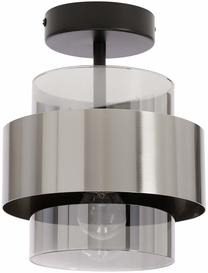 Светильник потолочный Candellux Lighting Spiega 31-47090, E27, 1 x 60 Вт, серый цв. / черный цв.