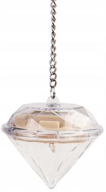 Piekarams gaismeklis ar saules bateriju Martom Diamond TG60449, caurspīdīga krās.