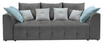 Sofa-lova Royal IV Mega Lux 3DL, pilka sp., 251 x 122 cm x 95 cm