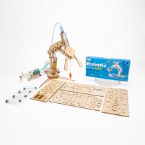 Rotaļu robota roka Techi Robotic Lio, brūna krās.