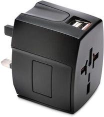 Adapteris Kensington, USB/AC, juoda sp.