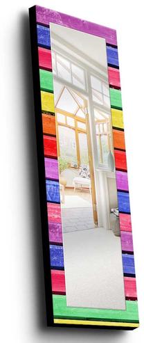 Зеркало Wallity 40120MA-061, подвесной, 40 см x 120 см, многоцветный