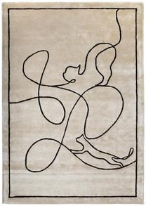 Ковер Carpet Decor Hand Made Cats Ivory, бежевый цв., 230 см x 160 см