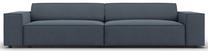 Sofa Micadoni Home Jodie Structured 4 Seats, tamsiai mėlyna sp., 244 x 102 cm x 70 cm