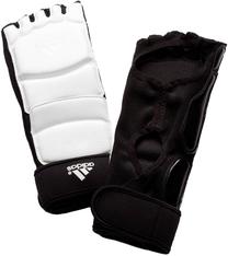 Защита для ног Adidas Taekwondo, белый цв./черный цв., S