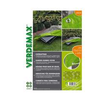 Āra mēbeļu pārsegs Verdemax Garden Sunbed 6828, zaļa krās./pelēka krās., 210 x 75 cm