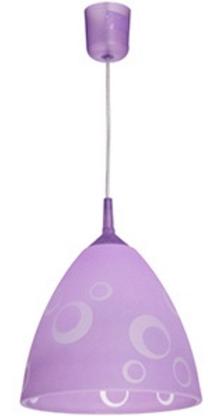 Valgusti rippuv Lamkur Small Circles LM-1.41/1_FIOLET, E27, 1 x 60 W, violetne v. / violetne v.