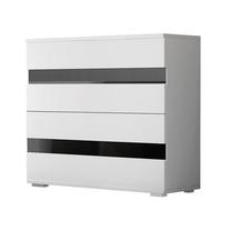 Komoda Idzczak Meble, balta sp., 90 cm x 43 cm x 90 cm
