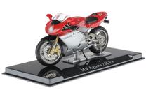 Žaislinis motociklas Atlas MV Agusta 750 F4, 1:24, raudona sp.