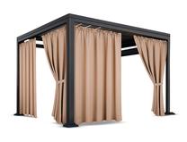 Pavėsinės užuolaidos ZMOB-06, 150 cm x 220 cm, smėlio sp.