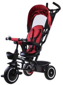 Triratukas Tiny Bike 3in1, raudona sp.