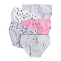 Apakšveļas komplekts, klasisks, meitenēm Cool Club Peppa Pig LUG2810593-00, daudzkrāsaina, 110/116 cm, 5 gab.