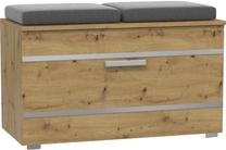 Batų dėžė Opal, ąžuolo/tamsiai ruda, 85 cm x 35 cm x 45 cm