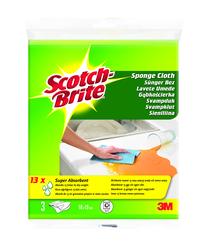 Šluostė, virtuvei Scotch Brite TSPONG3, įvairių spalvų, medvilnė/celiuliozė, 3 vnt.