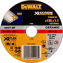 Pjovimo diskas kampiniam šlifuokliui Dewalt, 125 mm x 1.1 mm x 22.23 mm