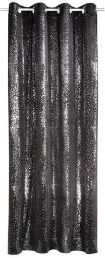 Nakts aizkari 435897, melna krās., 135 cm x 245 cm