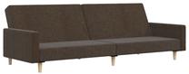 Sofa-lova VLX 2-Seater 337291, tamsiai ruda sp., 220 x 84.5 cm x 69 cm