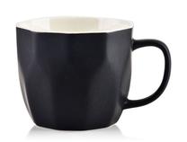 Puodelis AffekDesign Sally Geo HTPW4637, juoda sp., 0.38 l