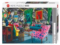 Dėlionė Heye Room With Deer 29973, 50 cm x 70 cm, 1000 vnt., įvairių spalvų