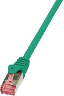 Провод Logilink CAT6 S/FTP RJ-45 8P8C, RJ-45 8P8C, 1.5 м, зеленый цв.