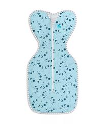 Plonas miegmaišis kūdikiui Love To Dream Swaddle UP 0.2 TOG, mėlyna sp., 62 cm