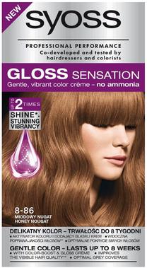 Matu krāsa Syoss Gloss Sensation, honey nougat krās., Honey Nougat 8-86, 115 ml
