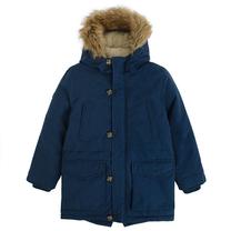 Ziemas jaka, klasisks ar siltinājumu, zēniem Cool Club COB2723300, zilimelns krās., 140 cm