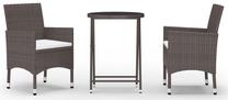 Lauko baldų komplektas VLX 3 Piece Bistro Set