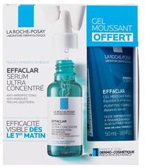Veido priežiūros priemonių rinkinys La Roche Posay Effaclar Ultra Concentrated, 80 ml, 2 vnt.