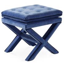 Pufas Kalune Design Pelona Capraz 60, mėlyna sp., 60 cm x 60 cm x 40 cm