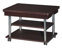 Žurnalinis staliukas DaVita 22.2, rudas, 80 - 120 cm x 60 cm x 73 cm