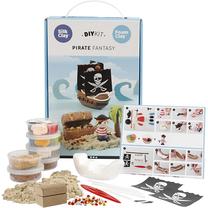 Modeliavimo smėlis Silk Clay DIY Kit, įvairių spalvų