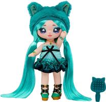 Кукла MGA Na! Na! Na! Surprise Sweetest Gems Emery Moss 582526, 19 см, зеленый цв.