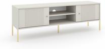 TV skapītis Iseo IS01, zelta krās./balta krās., 154.5 cm x 39 cm x 50.5 cm
