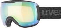 Лыжные очки Uvex Downhill 2100 V, черный цв./зеленый цв.