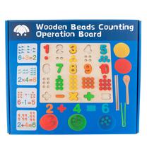 Учебный расчетный комплект, математика Martom Beads Counting Operation Board, многоцветный
