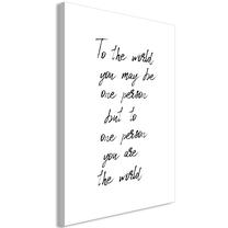 Reprodukcija Artgeist You'Re My World, m-a-0924-b-a, 20 cm x 30 cm