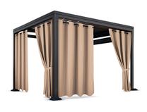 Pavėsinės užuolaida ZMOC-06, 150 cm x 220 cm, smėlio sp.