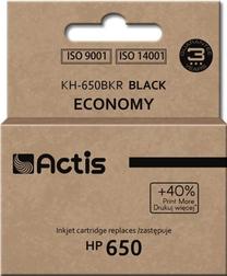 Rašalinio spausdintuvo kasetė ActiveJet Standard KH-650BKR, juoda sp., 15 ml